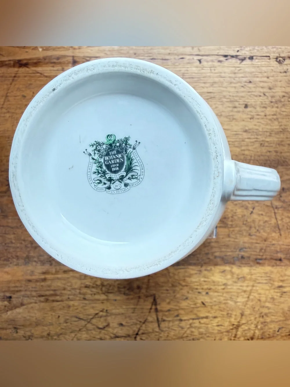 VTG Portmeirion Botanic Garden Sugar, Creamer & Canister Set | Made in England